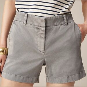 NWT J.Crew 5" Stretch Chino Shorts